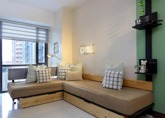 Apartment Spacious Family Sleeper Bgc & 84inch Cinema *